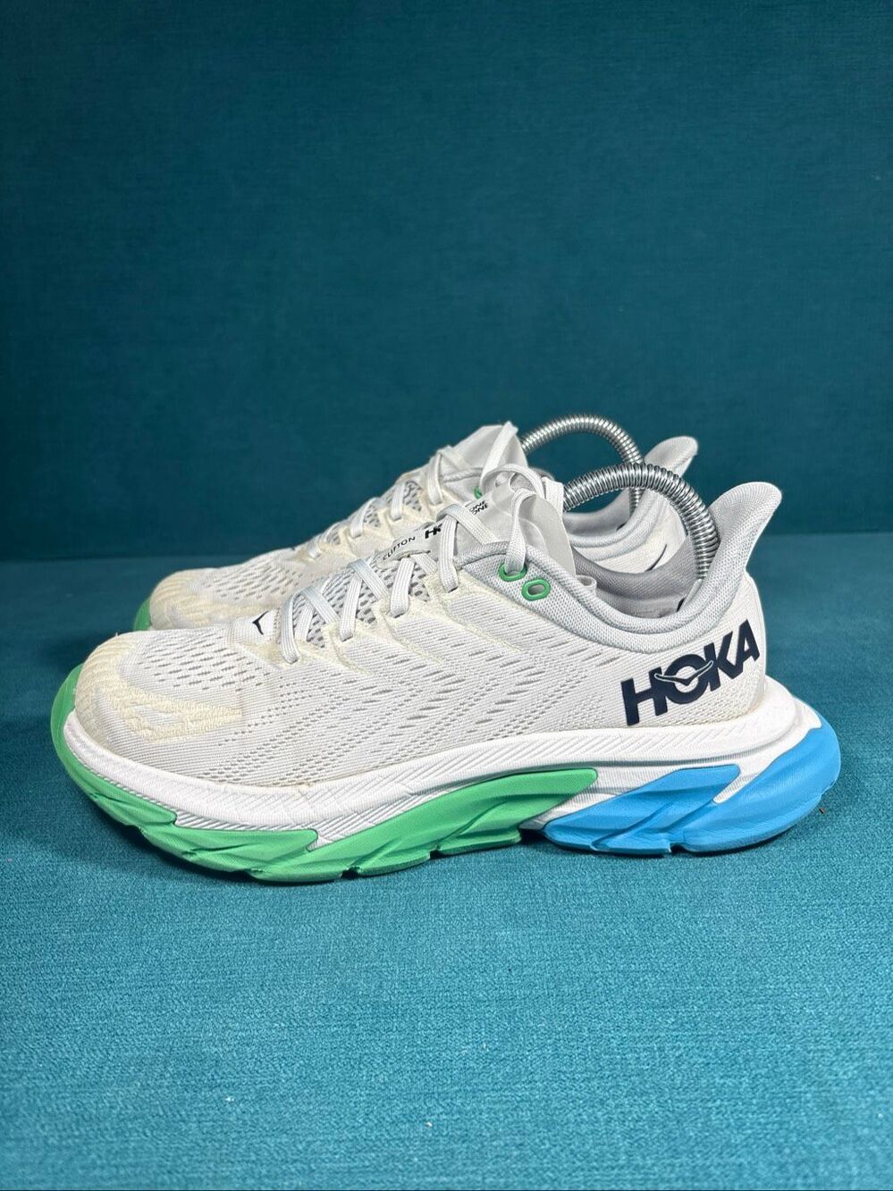Hoka One One Clifton Edge Nimbus Cloud Green Women's Size 8 Running 1110511 NCG
